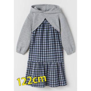 ザラキッズ(ZARA KIDS)の【kotoko様専用】ZARA ギンガムチェック柄ワンピース（122cm）(ワンピース)