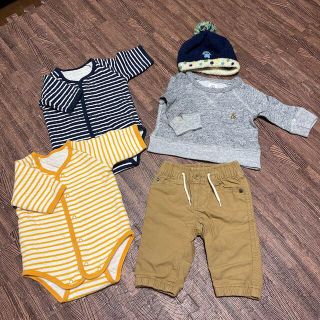 ベビーギャップ(babyGAP)の肌着　トレーナー　ズボン　帽子　セット　まとめ(肌着/下着)