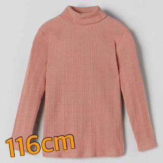 ザラキッズ(ZARA KIDS)のZARA タートルネックリブＴシャツ（116cm）(Tシャツ/カットソー)