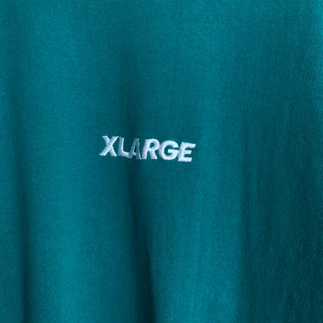 XLARGE(エクストララージ)の【希少XLサイズ】エクストララージ☆センター刺繍ロゴ入りスウェット 即完売モデル メンズのトップス(スウェット)の商品写真