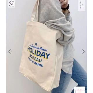 アパルトモンドゥーズィエムクラス(L'Appartement DEUXIEME CLASSE)の未使用☆L'Appartement【HOLIDAY】Tote Bag(トートバッグ)