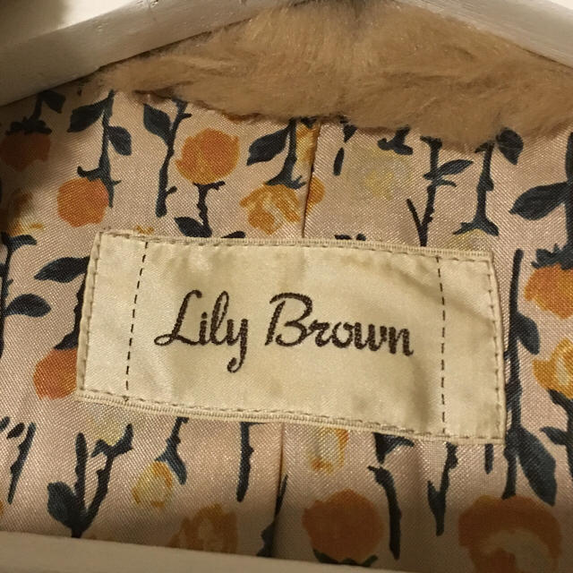 Lily Brown(リリーブラウン)のLily Brown ファーコート 美品 リリーブラウン レディースのジャケット/アウター(毛皮/ファーコート)の商品写真