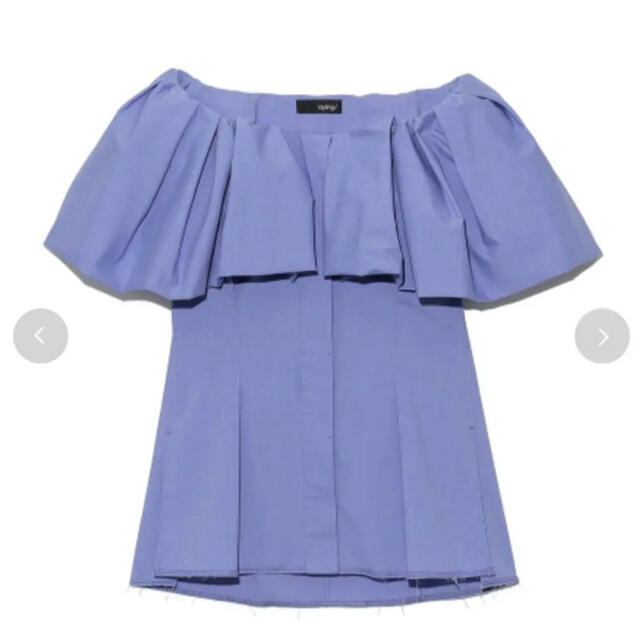 starstylig - styling ラッフルショルダートップスの通販 by r's shop starstylig - styling ラッフルショルダートップスの通販 by r's shop
