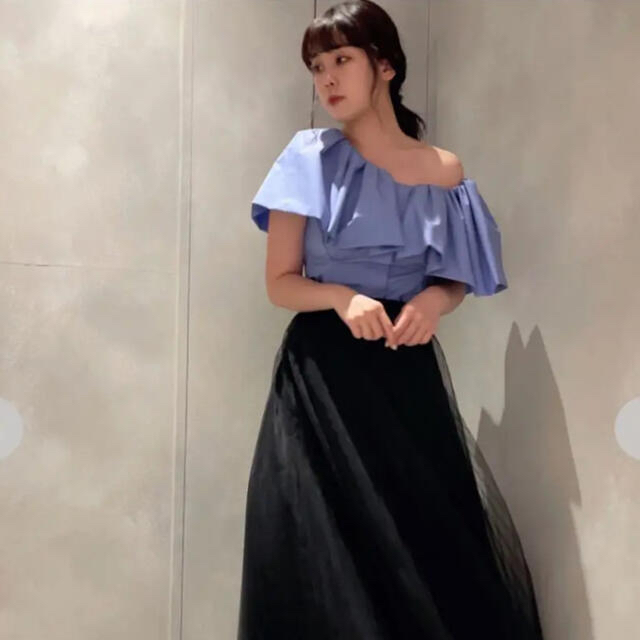 starstylig - styling ラッフルショルダートップスの通販 by r's shop
