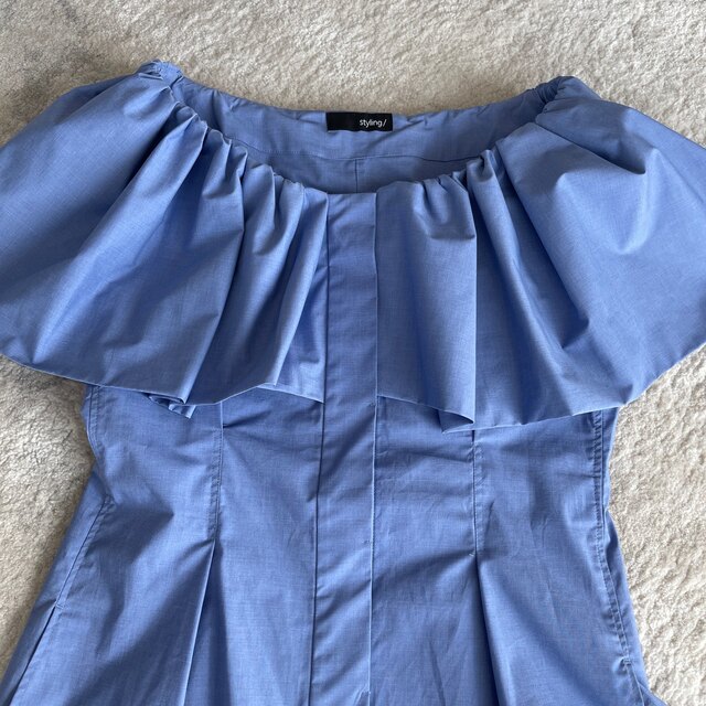 starstylig - styling ラッフルショルダートップスの通販 by r's shop