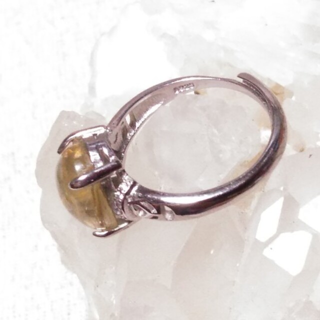 専用✿ ゴールドタイチンルチル指輪✨リング✧15~16号 レディースのアクセサリー(リング(指輪))の商品写真