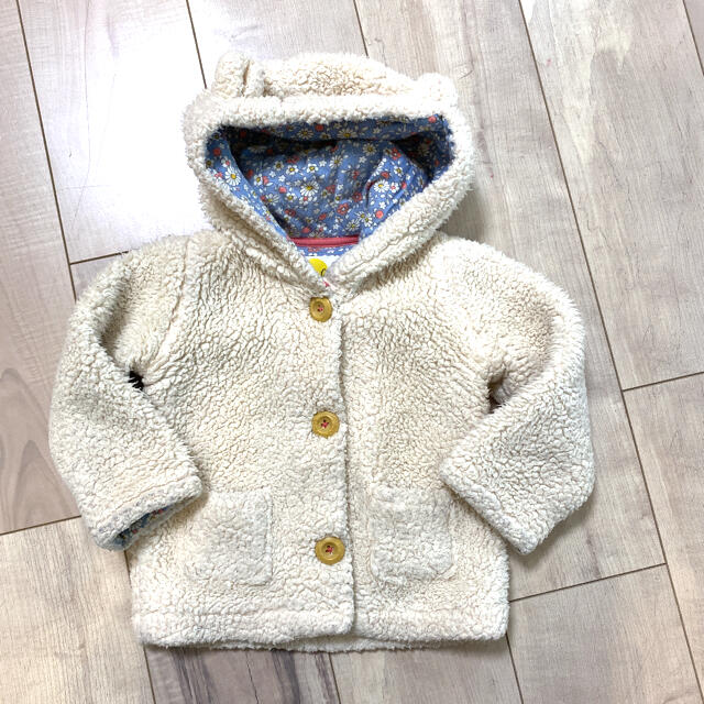 Boden(ボーデン)のベビーボーデン　くま耳　もこもこアウター キッズ/ベビー/マタニティのベビー服(~85cm)(ジャケット/コート)の商品写真