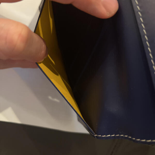 taoさん専用ゴヤール GOYARD パスポートケース ブルー | www.jarussi
