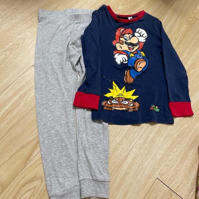 H&M(エイチアンドエム)のH&M スーパーマリオ　110 キッズ/ベビー/マタニティのキッズ服男の子用(90cm~)(パジャマ)の商品写真