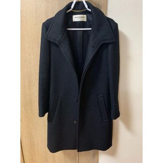 サンローラン(Saint Laurent)の【easy to order様専用】サンローラン コート ブラック(チェスターコート)