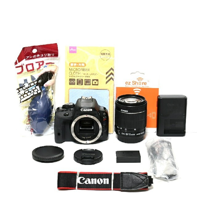 特注製品 【Canon】Wi-Fiでスマホへ転送☆EOS Kiss X7レンズキット