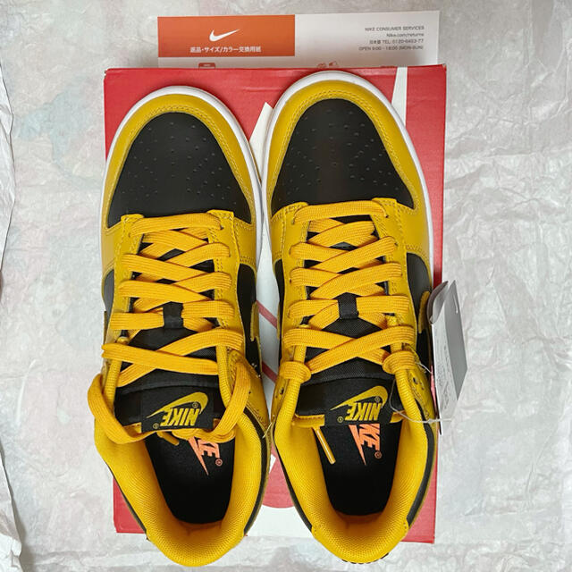 NIKE(ナイキ)のNike Dunk Low Championship Goldenrod メンズの靴/シューズ(スニーカー)の商品写真