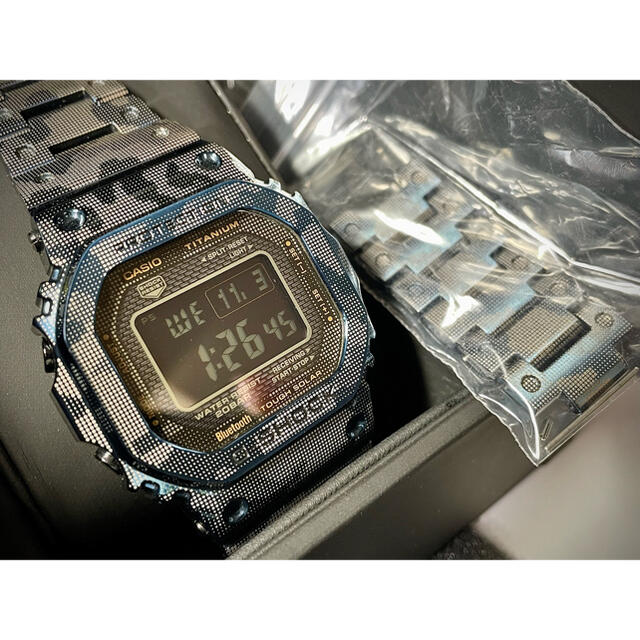 定価17万円GMW-B5000TCF-2JR G-SHOCKフルメタルチタン迷彩