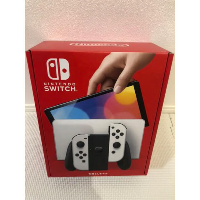 新型Nintendo Switch 有機ELモデル　ホワイト本体