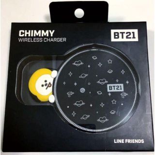 ボウダンショウネンダン(防弾少年団(BTS))の【新品未開封】BTS BT21 ワイヤレス充電器　CHIMMY ジミン(アイドルグッズ)