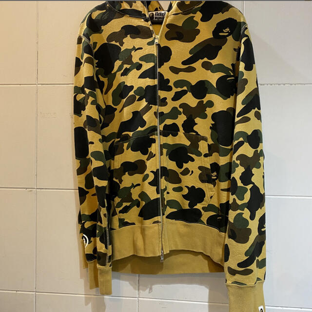 BAPE 1stcamo shark Parkerメンズ