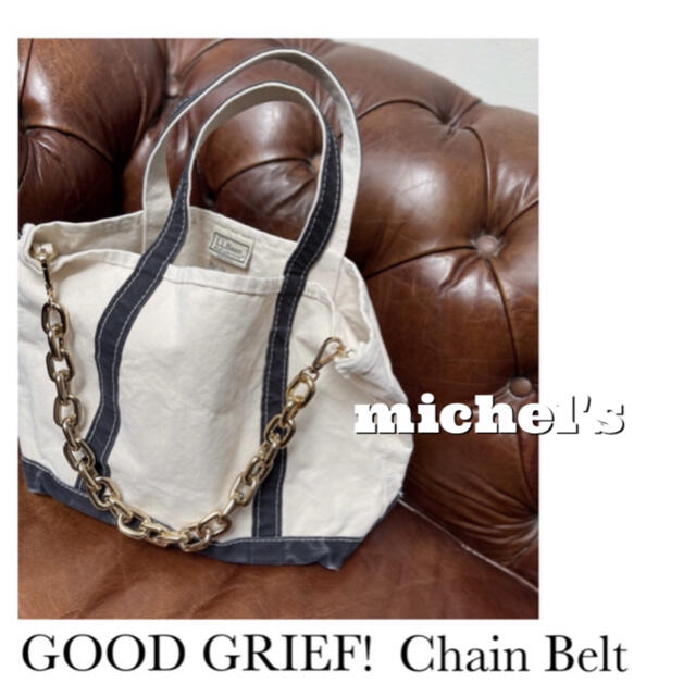 L'Appartement DEUXIEME CLASSE(アパルトモンドゥーズィエムクラス)の【新品】L'Appartement【GOOD GRIEF!】Chain Belt レディースのファッション小物(その他)の商品写真