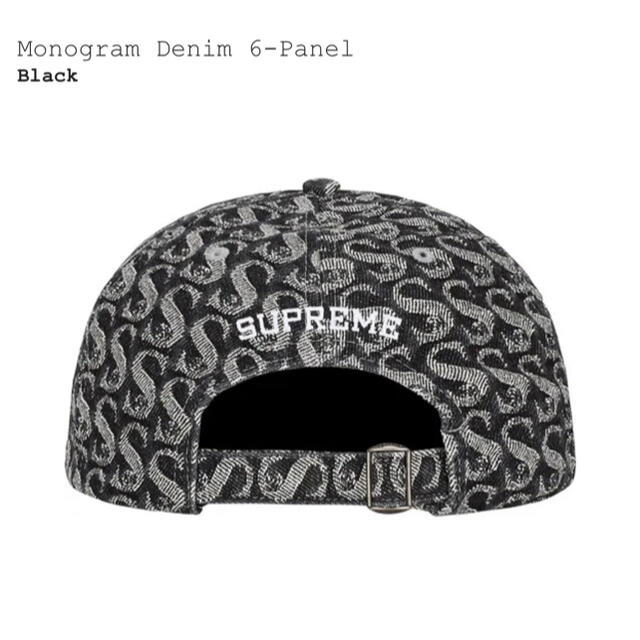 シュプリーム　Monogram Denim 6-Panel