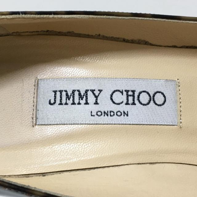 JIMMY CHOO(ジミーチュウ)のジミーチュウ パンプス 37 1/2 レディース レディースの靴/シューズ(ハイヒール/パンプス)の商品写真