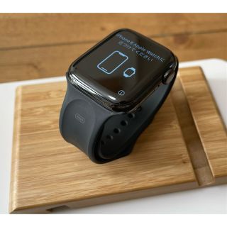 アップルウォッチ(Apple Watch)のApple Watch 4 GPS+Cellular 44 ステンレス(腕時計(デジタル))