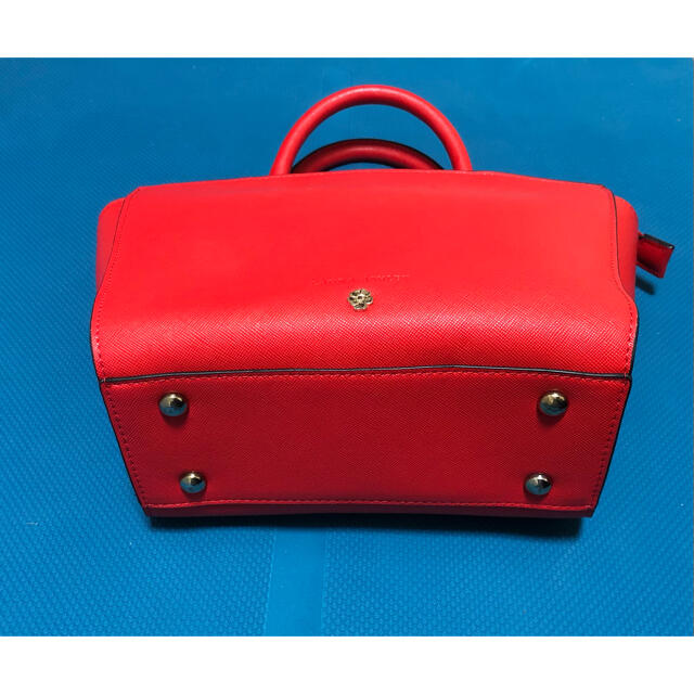 LAURA ASHLEY(ローラアシュレイ)の【値下】ローラアシュレイ　バッグ　赤 レディースのバッグ(ハンドバッグ)の商品写真