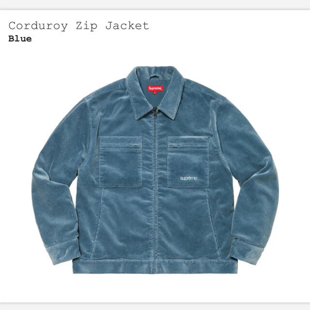 Supreme Corduroy Zip Jacket コーデュロイ Mサイズ - ブルゾン