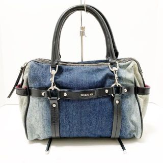 ディーゼル(DIESEL)のディーゼル ハンドバッグ デニム×合皮(ハンドバッグ)