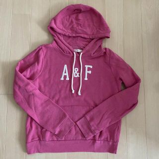 アバクロンビーアンドフィッチ(Abercrombie&Fitch)のアバクロ レディース パーカー Sサイズ ピンク(パーカー)