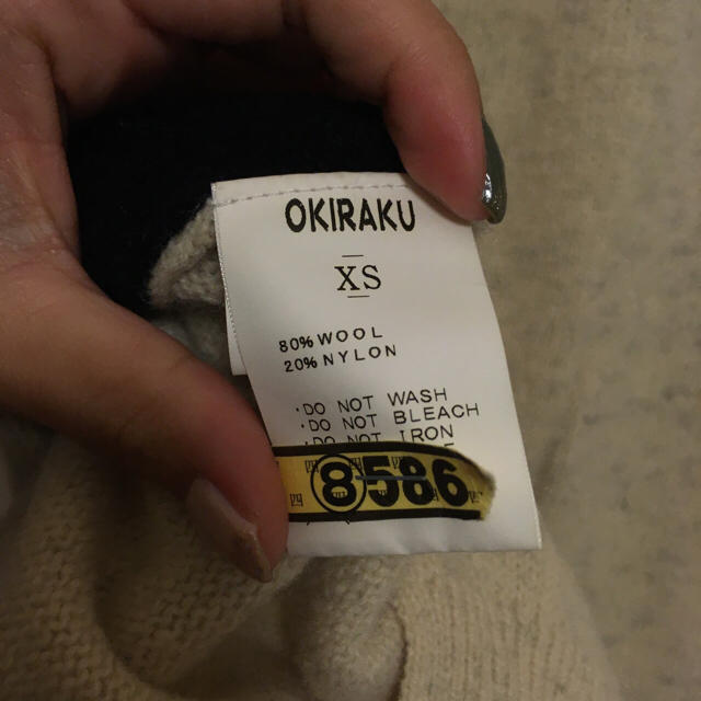 OKIRAKU(オキラク)のOKIRAKU ニットワンピース♡ レディースのワンピース(ひざ丈ワンピース)の商品写真