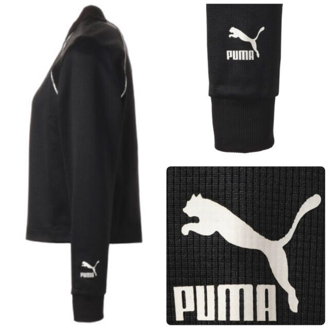 PUMA(プーマ)のPUMA プーマ レディースMサイズ 長袖 クルースウェット 新品☆未使用 レディースのトップス(トレーナー/スウェット)の商品写真