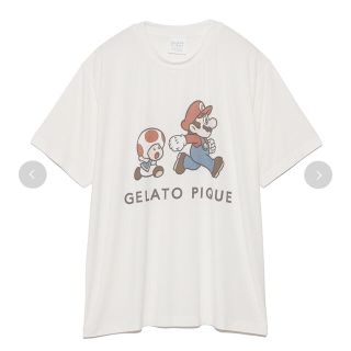 ジェラートピケ(gelato pique)の新品★ジェラピケ★完売品★マリオ★Tシャツ(ルームウェア)