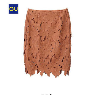 ジーユー(GU)の専用 新品 GUレースタイトスカート(ひざ丈スカート)