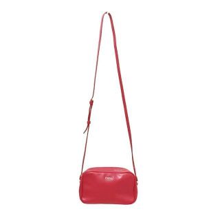 フルラ(Furla)のフルラ ショルダーバッグ - レッド レザー(ショルダーバッグ)