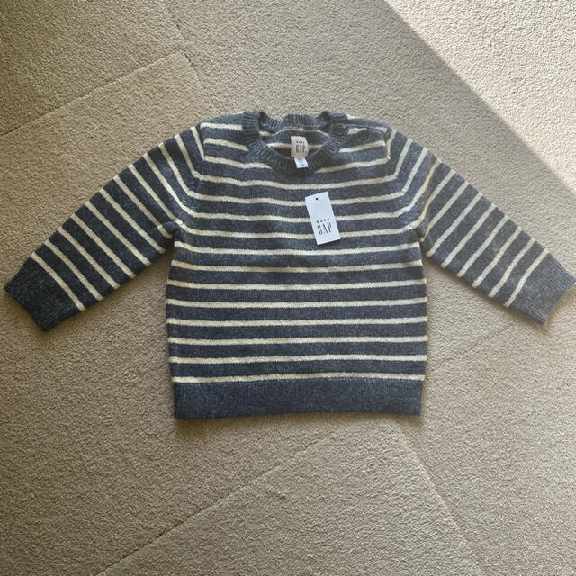 babyGAP(ベビーギャップ)の【新品未使用】ベビーギャップ　　ニットセーター キッズ/ベビー/マタニティのキッズ服男の子用(90cm~)(ニット)の商品写真