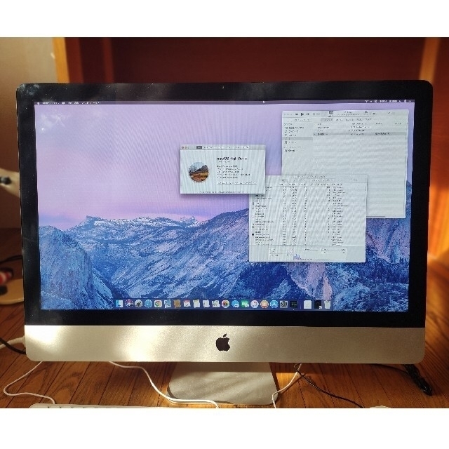 デスクトップ型PCiMac late 2009 27inch i5