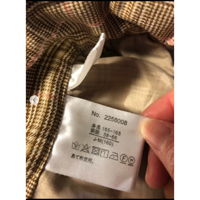 アシメ秋冬スカート160 キッズ/ベビー/マタニティのキッズ服女の子用(90cm~)(スカート)の商品写真