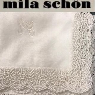 ミラショーン(mila schon)の新品❗️ミラショーン ・レースのハンカチ(ハンカチ)