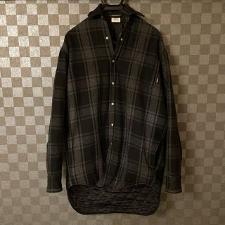 バレンシアガ(Balenciaga)の【ササキ様専用】VETEMENTS ヴェトモン チェックシャツ XS(シャツ)