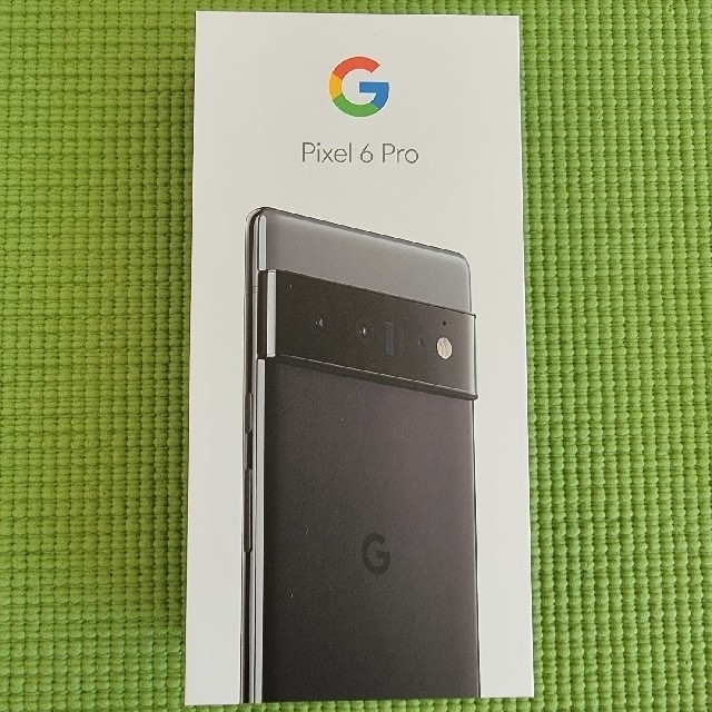 Google(グーグル)のGoogle Pixel 6 Pro (Stormy Black) 128GB スマホ/家電/カメラのスマートフォン/携帯電話(スマートフォン本体)の商品写真