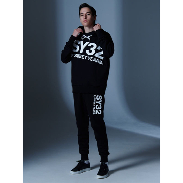 SWEET YEARS - SY32 bysweetyears BIGLOGO LONGPANTS新品Mの通販 by