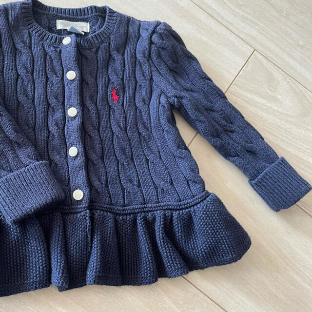 POLO RALPH LAUREN(ポロラルフローレン)の【ラルフローレン】カーディガン 12M キッズ/ベビー/マタニティのベビー服(~85cm)(カーディガン/ボレロ)の商品写真