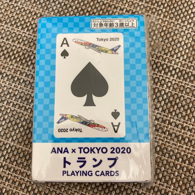 ANA(全日本空輸)(エーエヌエー(ゼンニッポンクウユ))のANA  TOKYO2020 トランプ エンタメ/ホビーのテーブルゲーム/ホビー(トランプ/UNO)の商品写真