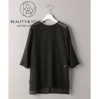 ビューティアンドユースユナイテッドアローズ(BEAUTY&YOUTH UNITED ARROWS)のBY シアサッカー6分袖プルオーバーブラウス(シャツ/ブラウス(長袖/七分))