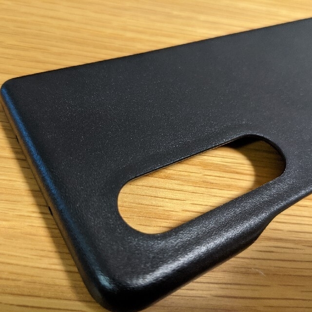 galaxy z fold3 純正 leather cover black スマホ/家電/カメラのスマホアクセサリー(Androidケース)の商品写真