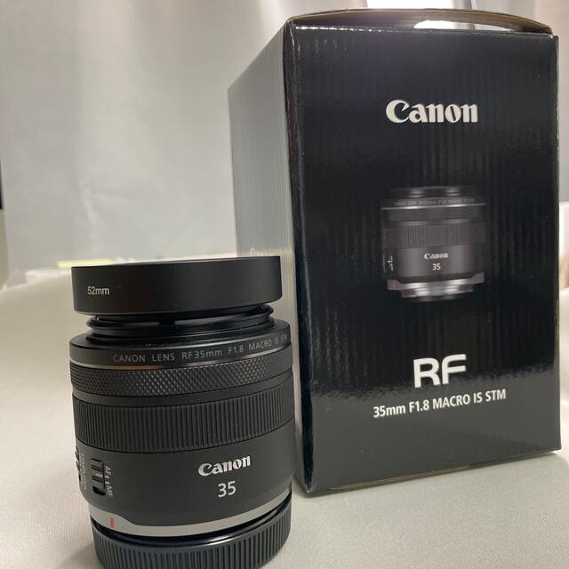 2022年最新入荷 CANON - Canon RF STM IS MACRO F1.8 35mm レンズ(単焦点)
