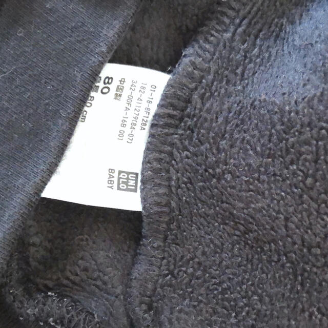 UNIQLO(ユニクロ)の専用　4枚セットユニクロ H&M 裏起毛 キッズ/ベビー/マタニティのベビー服(~85cm)(パンツ)の商品写真