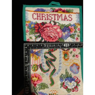 プチポアン 手刺繍 クリスマス ストッキングの通販 by craftyk's shop