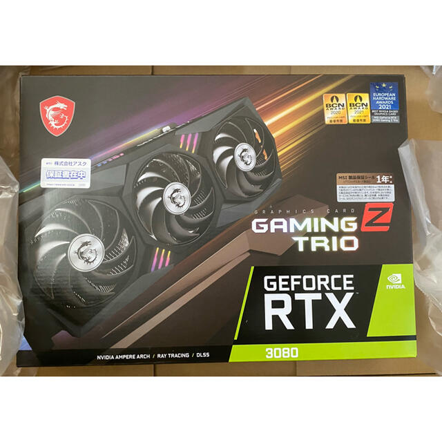 最高の品質 GeForce RTX LHR 10G TRIO Z GAMING 3080 PCパーツ