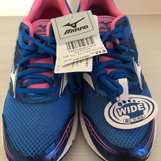 ミズノ(MIZUNO)の新品　mizuno(ミズノ)  ウエーブインペタスワイド(スニーカー)