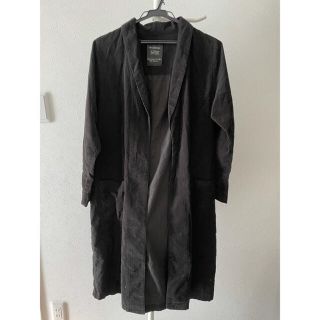 ダブルクローゼット(w closet)の【最終SALE】w closet/コーデュロイ/アウター/ロング丈/ベルト付き(ロングコート)